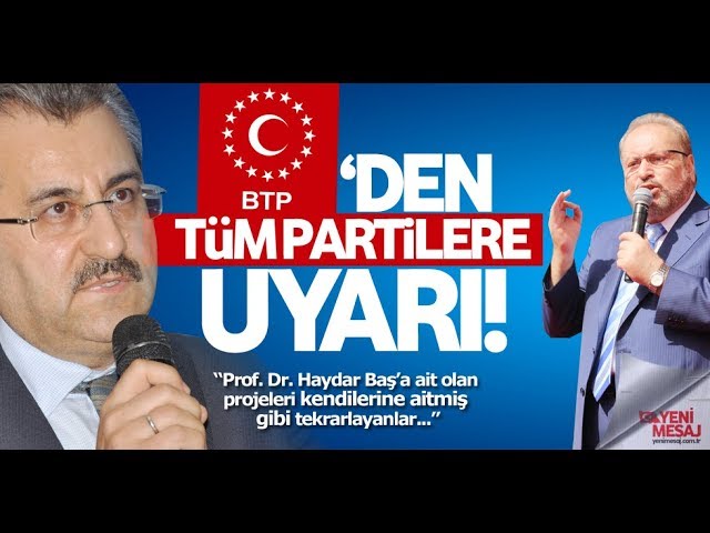 YİNE HAYDAR BAŞ'TAN ÇALACAKLAR